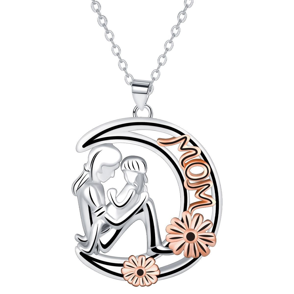 Moon Gentle Necklace High-grade Mom Accessories Jewellery