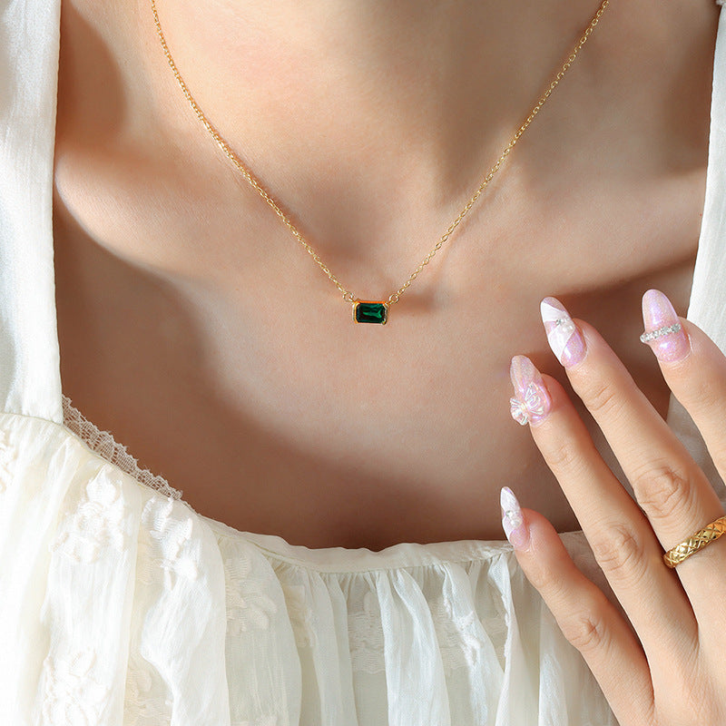 Euro-American Unisex Retro Non-Fading Light-Luxury  Necklace